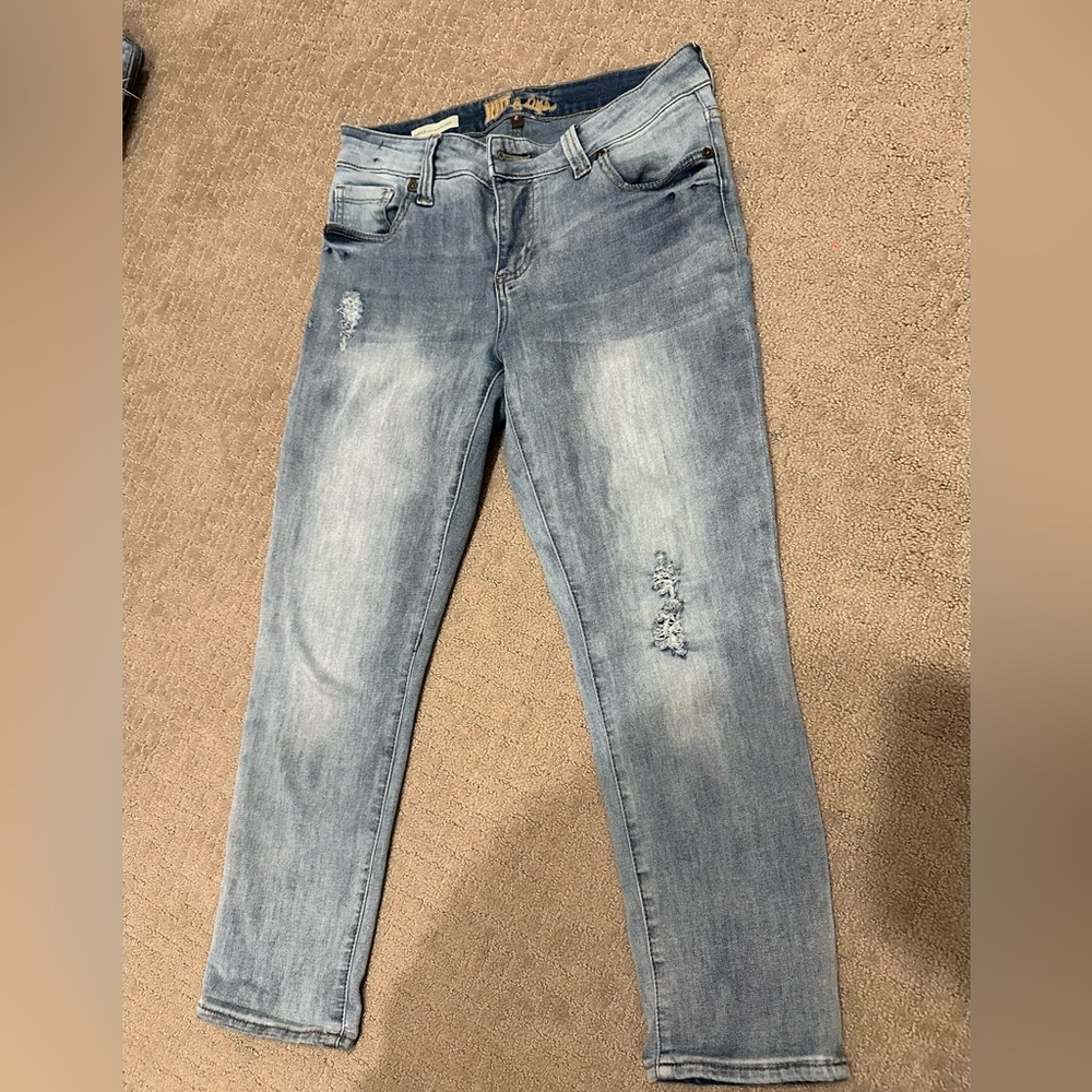 Kut from the Kloth Light Blue Straight Leg Jeans sz 2